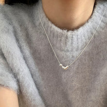Load image into Gallery viewer, H3LL NO S925 Silver Heart Shape Necklace Elegant