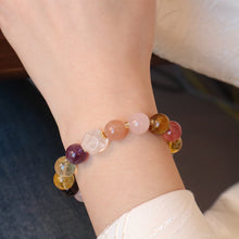 Load image into Gallery viewer, The Masterpiece Collection: Multi-Gemstone Crystal Bracelet for Harmony &amp; Abundance
