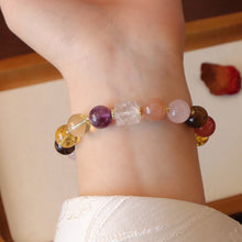 Load image into Gallery viewer, The Masterpiece Collection: Multi-Gemstone Crystal Bracelet for Harmony &amp; Abundance