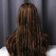 Load image into Gallery viewer, Elegant Bridal Hair Accessory Premium Rhinestone Chain Princess Headband