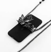 Load image into Gallery viewer, H3LL NO niche designer style butterfly phone case crossbody chain bag