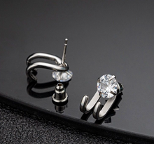 Load image into Gallery viewer, H3LL NO minimal zircon stud earrings unisex women