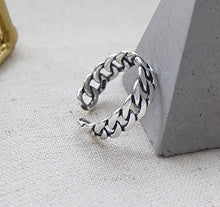 Load image into Gallery viewer, Unisex 100% S925 Sterling Silver Ring