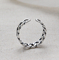 Unisex 100% S925 Sterling Silver Ring