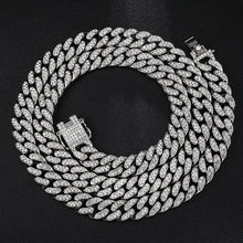 Load image into Gallery viewer, Hip Hop 13MM Rhinestones Men Chain Necklace