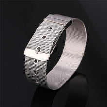 Load image into Gallery viewer, Unisex Wide Adjustable Stainless Steel  Bracelets &amp; Bangles