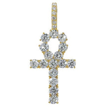 Load image into Gallery viewer, Mark Wahlberg HIP Hop Bling Cross Pendant Necklace Men