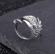 Load image into Gallery viewer, Unisex 100% S925 Silver Ring Claw