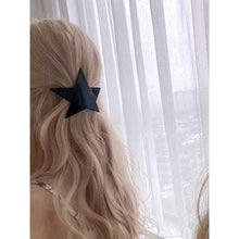 Load image into Gallery viewer, H3LL NO niche cool design spice girl YK2 super cool women&#39;s fashionable black irregular star spring hair clip hairpin female