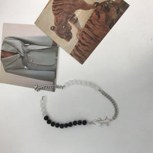 Load image into Gallery viewer, H3LL NO Designer necklace female design black and white chain fashion jewelry