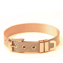 Load image into Gallery viewer, Trendy Stainless Steel Mesh Unisex Belt Bracelets